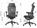 Кресло с поясничной поддержкой SCHAIRS ZEN2-М01B, Цвет: зелёный